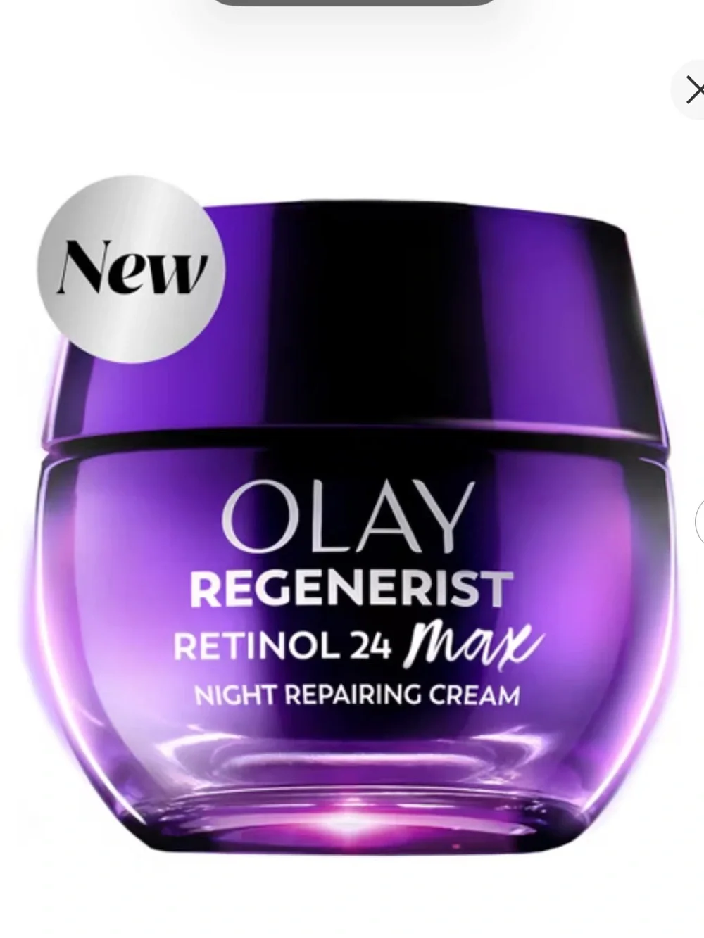 OLAY Regenerist Retinol24 Max Night Cream - Purple